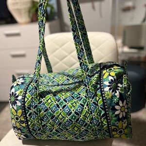 Like new, never used Vera Bradley overnight/weekender bag.